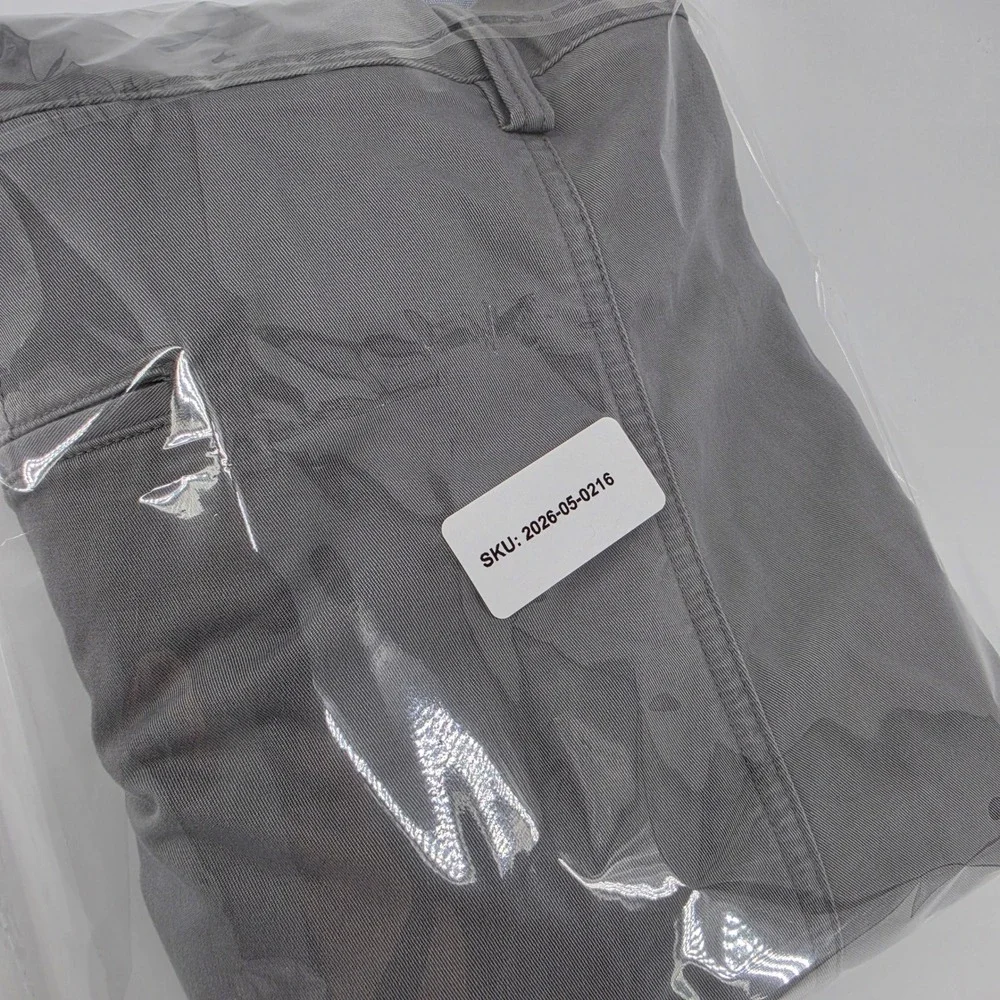 Polo Ralph Lauren Mens Shorts Cotton Grey 44B Stretch Classic‎ Fit 9 Inch Inseam
